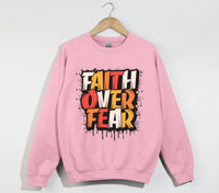 Load image into Gallery viewer, Faith Over Fear -  Christian Sweatshirt
