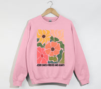 Load image into Gallery viewer, Jesus Saves, Forever And Always - Christian Sweatshirt
