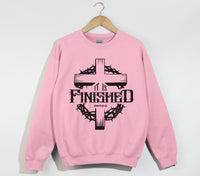 Load image into Gallery viewer, It Is Finished - Christian Sweatshirt
