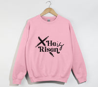 Load image into Gallery viewer, He Is Risen - Christian Sweatshirt
