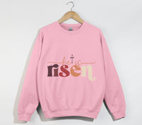 Load image into Gallery viewer, He Is Risen - Christian Sweatshirt
