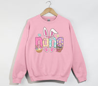 Load image into Gallery viewer, Easter Nana - Bunny Sweatshirt
