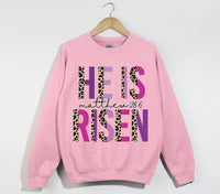 Load image into Gallery viewer, He Is Risen - Easter Christian Sweatshirt
