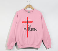 Load image into Gallery viewer, He Is Risen - Christian Sweatshirt
