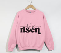 Load image into Gallery viewer, He Is Risen - Christian Sweatshirt
