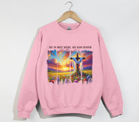 Load image into Gallery viewer, He Is Not Here, He Has Risen - Easter Sweatshirt

