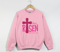 Load image into Gallery viewer, He Is Risen - Christian Sweatshirt
