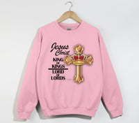 Load image into Gallery viewer, King Of Kings, Lord Of Lords - Christian Sweatshirt
