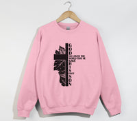 Load image into Gallery viewer, God So Loved The World - John 3:16 Christian Sweatshirt
