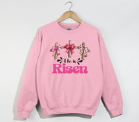 Load image into Gallery viewer, He Is Risen - Christian Sweatshirt
