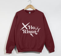 Load image into Gallery viewer, He Is Risen - Christian Sweatshirt
