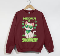 Load image into Gallery viewer, Blessed - Cat Lover Sweatshirt