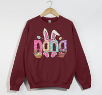 Load image into Gallery viewer, Easter Nana - Bunny Sweatshirt
