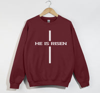 Load image into Gallery viewer, He Is Risen - Christian Sweatshirt
