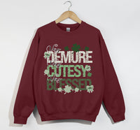 Load image into Gallery viewer, Very Demure, Very Cutesy, Very Blessed - Christian Sweatshirt
