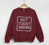 Load image into Gallery viewer, Not Today Satan - Christian Sweatshirt
