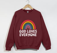 Load image into Gallery viewer, God Loves Everyone - Christian Sweatshirt
