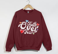 Load image into Gallery viewer, Faith Over Fear - Christian Sweatshirt
