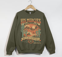 Load image into Gallery viewer, His Mercies are New Every Morning Country Crewneck Sweatshirt
