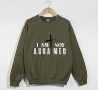 Load image into Gallery viewer, I Am Not Ashamed - Christian Sweatshirt
