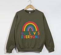 Load image into Gallery viewer, God Loves Everyone - Christian Sweatshirt
