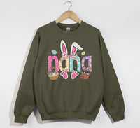 Load image into Gallery viewer, Easter Nana - Bunny Sweatshirt
