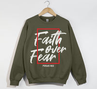 Load image into Gallery viewer, Faith Over Fear -  Christian Sweatshirt
