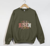 Load image into Gallery viewer, He Is Risen - Easter Christian Sweatshirt

