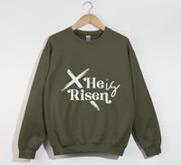 Load image into Gallery viewer, He Is Risen - Christian Sweatshirt
