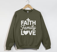 Load image into Gallery viewer, Faith Family Love - Sweatshirt

