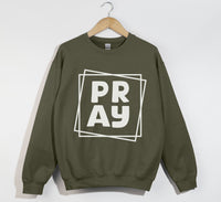 Load image into Gallery viewer, PRAY - Christian Sweatshirt
