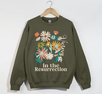 Load image into Gallery viewer, Victory In The Resurrection - Christian Sweatshirt
