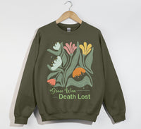 Load image into Gallery viewer, Grace Won, Death Lost - Christian Easter Sweatshirt
