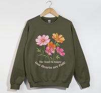 Load image into Gallery viewer, The Tomb Is Empty, Our Hearts Are Full - Christian Easter Sweatshirt