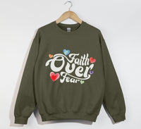 Load image into Gallery viewer, Faith Over Fear - Christian Sweatshirt
