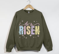 Load image into Gallery viewer, He Is Risen - Christian Sweatshirt
