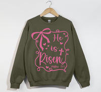 Load image into Gallery viewer, He Is Risen - Christian Sweatshirt
