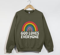 Load image into Gallery viewer, God Loves Everyone - Christian Sweatshirt

