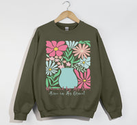 Load image into Gallery viewer, Redeemed By His Love, Alive In His Grace - Christian Sweatshirt