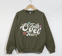 Load image into Gallery viewer, Faith Over Fear - Christian Sweatshirt
