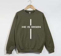 Load image into Gallery viewer, He Is Risen - Christian Sweatshirt
