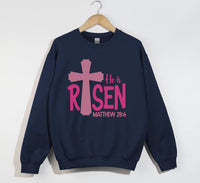Load image into Gallery viewer, He Is Risen - Christian Sweatshirt
