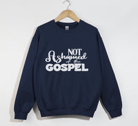 Load image into Gallery viewer, Not Ashamed Of The Gospel - Christian Sweatshirt
