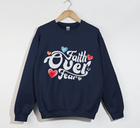 Load image into Gallery viewer, Faith Over Fear - Christian Sweatshirt
