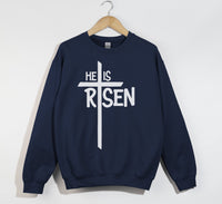 Load image into Gallery viewer, He Is Risen - Christian Sweatshirt
