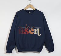 Load image into Gallery viewer, He Is Risen - Christian Sweatshirt
