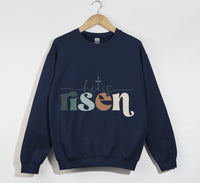 Load image into Gallery viewer, He Is Risen - Christian Sweatshirt
