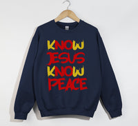 Load image into Gallery viewer, No Jesus, No Peace - Christian Sweatshirt
