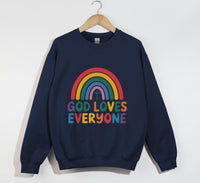 Load image into Gallery viewer, God Loves Everyone - Christian Sweatshirt
