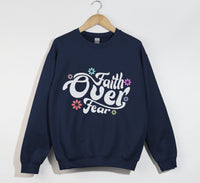Load image into Gallery viewer, Faith Over Fear - Christian Sweatshirt
